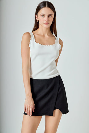 ENDLESS ROSE - Knitted Tank Top - TOPS available at Objectrare