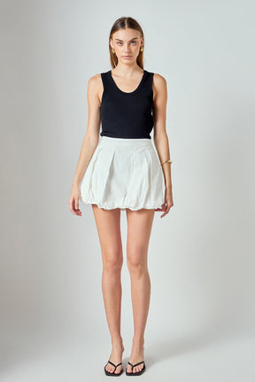 ENDLESS ROSE - Holly Balloon Skort - SKORTS available at Objectrare