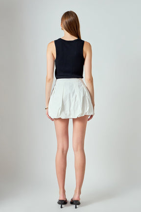 ENDLESS ROSE - Holly Balloon Skort - SKORTS available at Objectrare