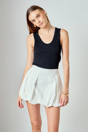 ENDLESS ROSE - Holly Balloon Skort - SKORTS available at Objectrare
