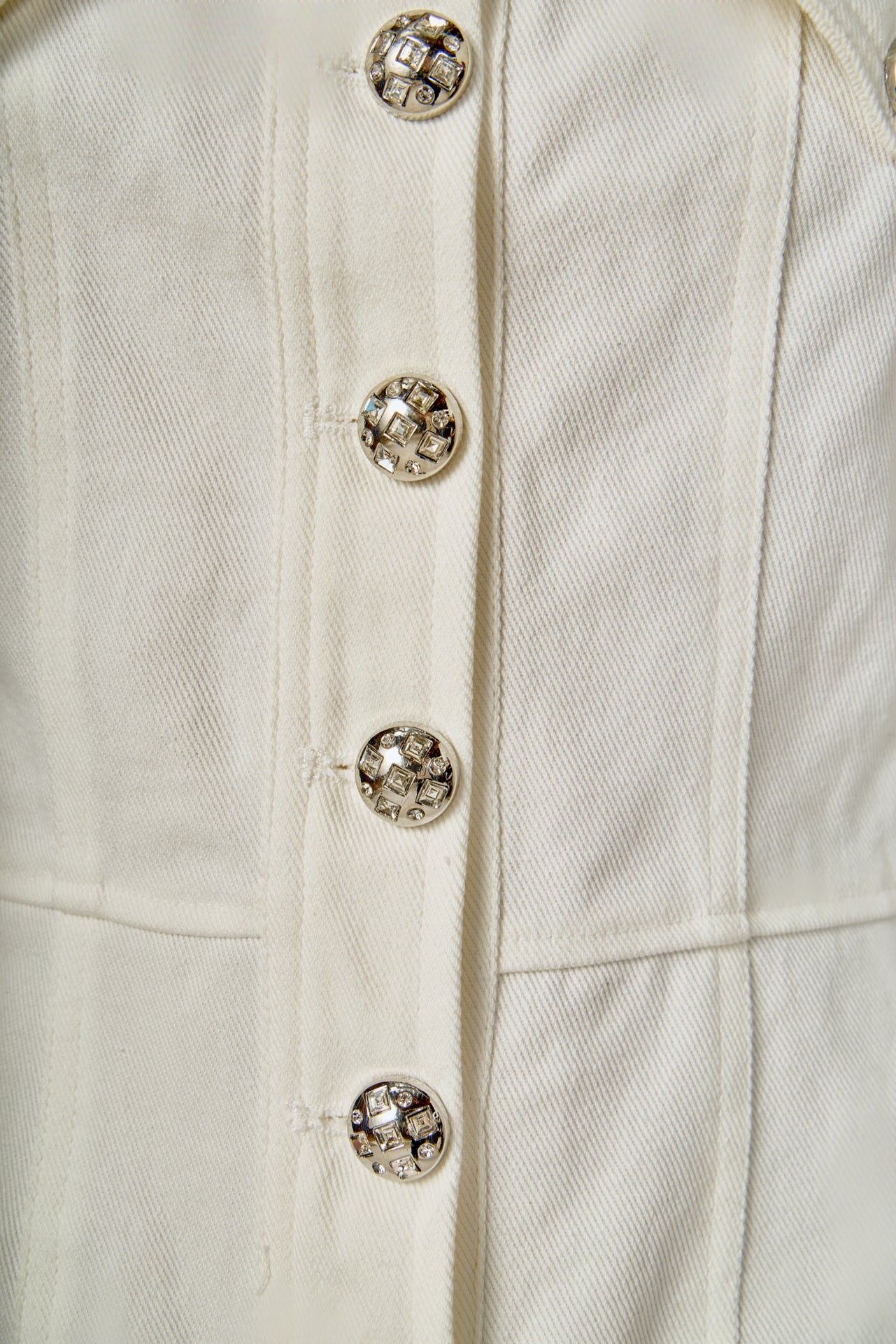 ENDLESS ROSE - Denim Button Up Mini Dress - DRESSES available at Objectrare