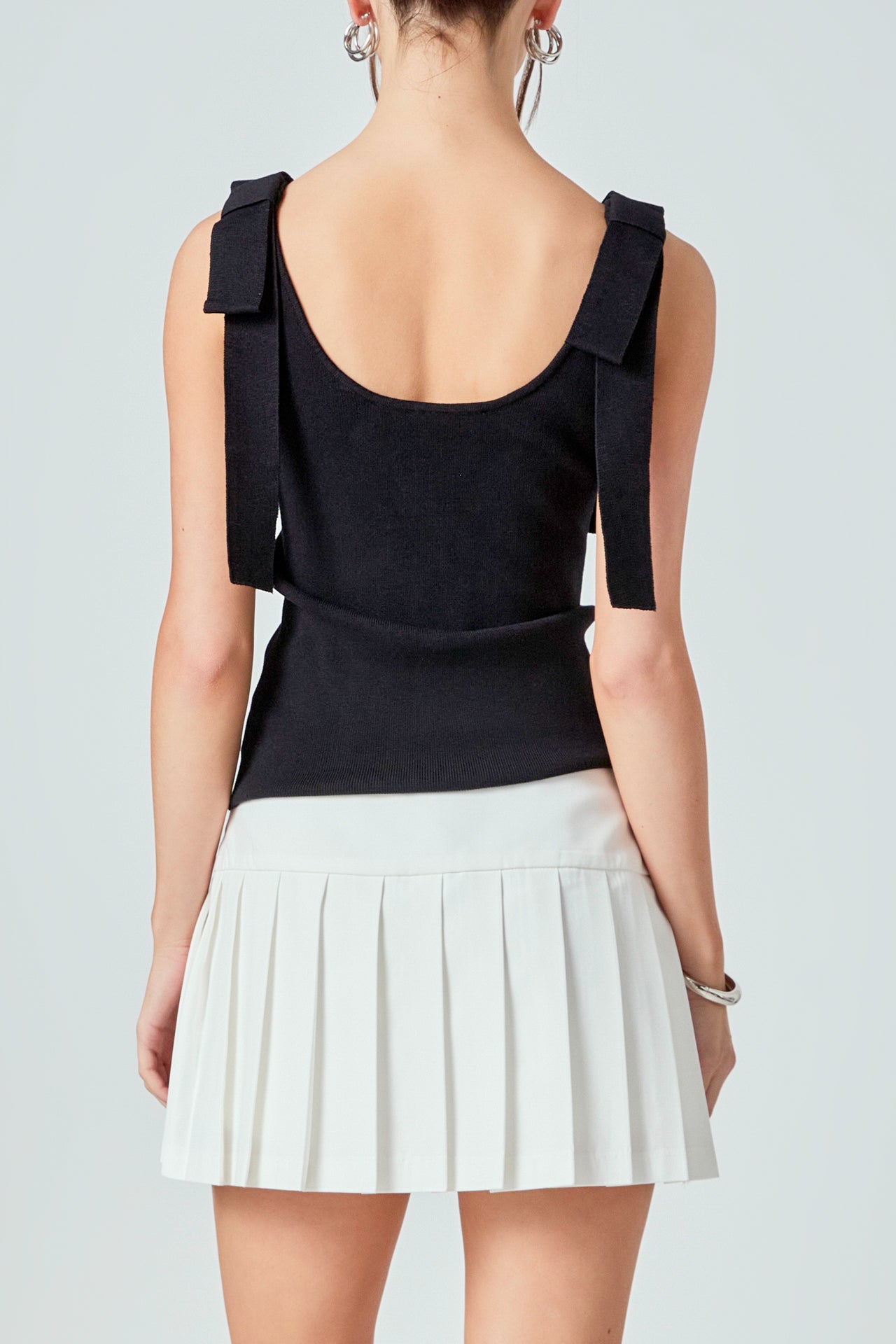 ENDLESS ROSE - Bow Strap Tank Top - TOPS available at Objectrare