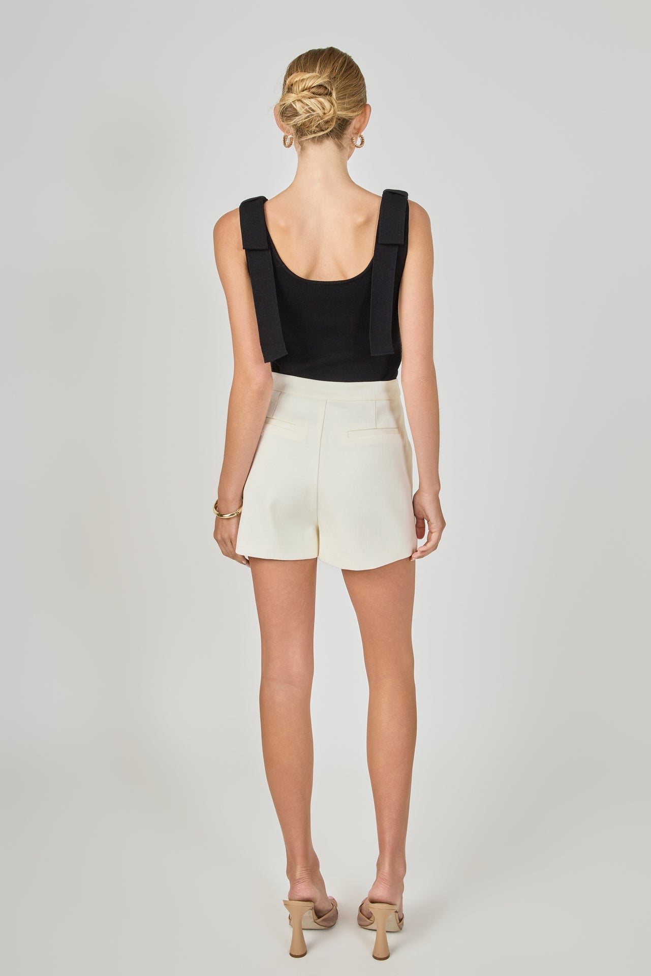 ENDLESS ROSE - Bow Strap Tank Top - TOPS available at Objectrare