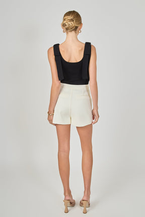 ENDLESS ROSE - Bow Strap Tank Top - TOPS available at Objectrare