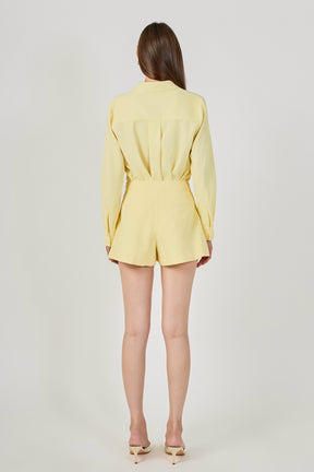 ENDLESS ROSE - Net Pocket A-Line Shorts - SHORTS available at Objectrare