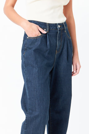 GREY LAB - High Waisted Wide Leg Pants - JEANS available at Objectrare