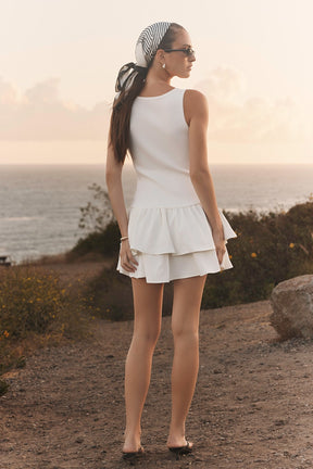 ENDLESS ROSE - Combo Mixed Mini Dress - DRESSES available at Objectrare