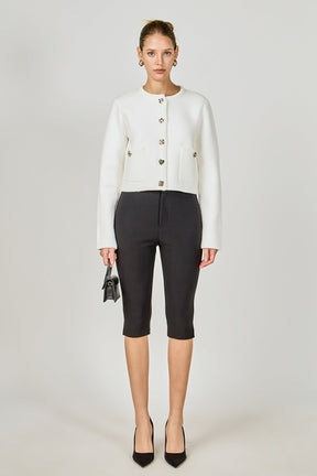 ENDLESS ROSE - Button Up Cardigan - SWEATERS & KNITS available at Objectrare