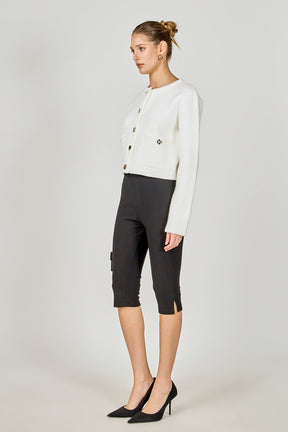 ENDLESS ROSE - Button Up Cardigan - SWEATERS & KNITS available at Objectrare