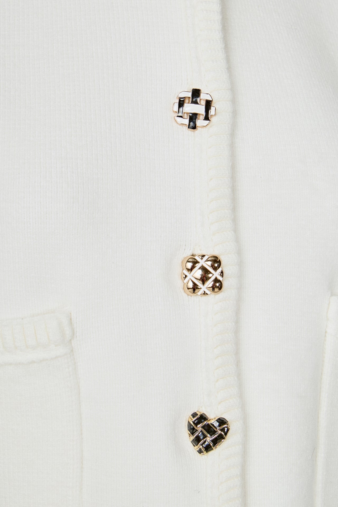 ENDLESS ROSE - Button Up Cardigan - SWEATERS & KNITS available at Objectrare