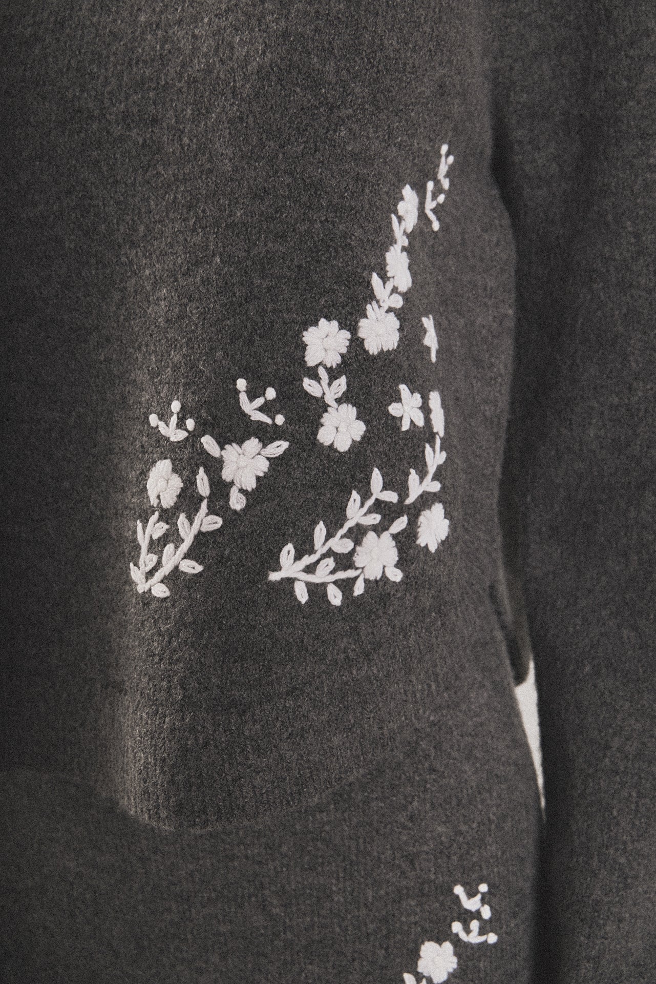 ENDLESS ROSE - Floral Embroidered Sweater - SWEATERS & KNITS available at Objectrare