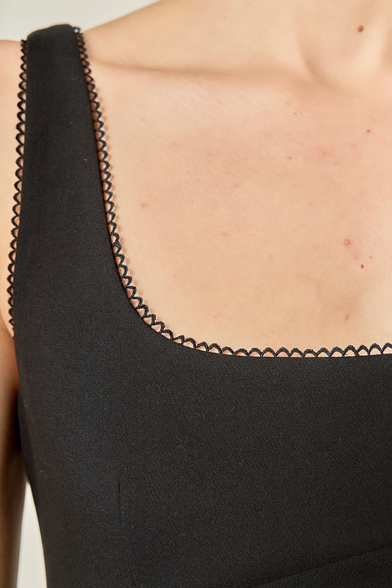 ENDLESS ROSE - Lace Trim Mini Dress - DRESSES available at Objectrare