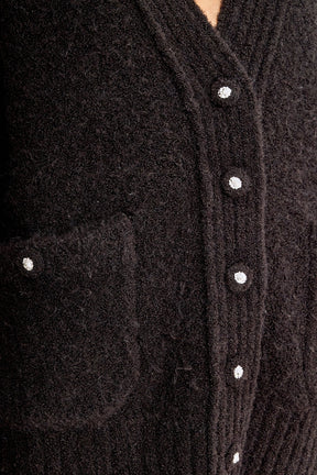 ENDLESS ROSE - Fuzzy Oversized Cardigan - SWEATERS & KNITS available at Objectrare