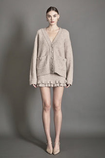 ENDLESS ROSE - Fuzzy Oversized Cardigan - SWEATERS & KNITS available at Objectrare