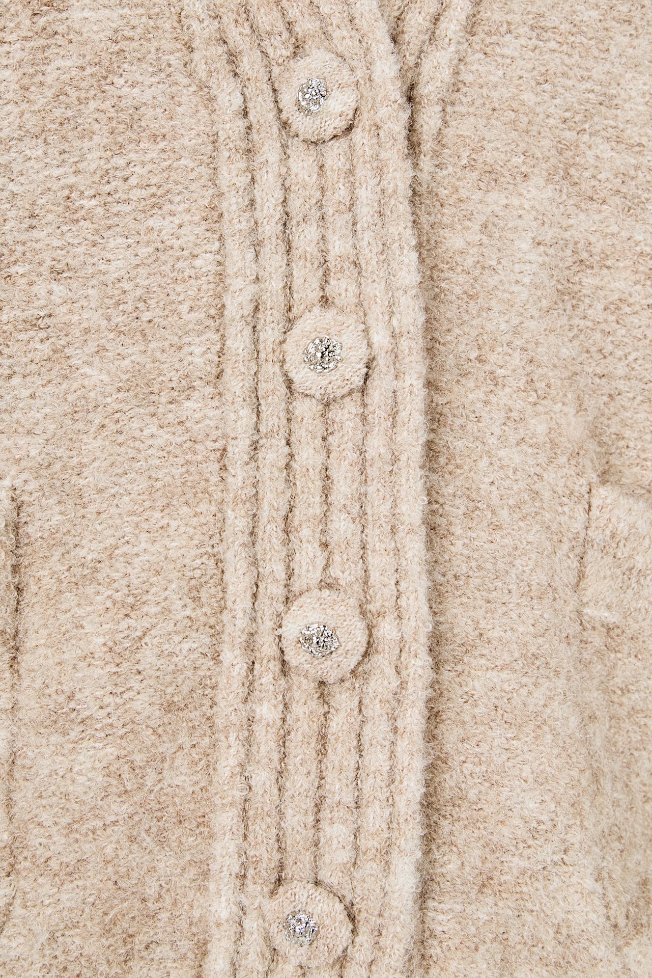 ENDLESS ROSE - Fuzzy Oversized Cardigan - SWEATERS & KNITS available at Objectrare