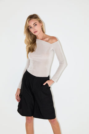 GREY LAB - Wide Cargo Shorts - PANTS available at Objectrare