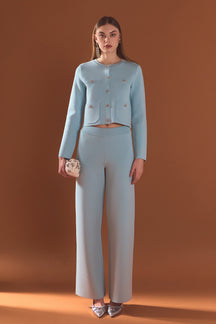 ENDLESS ROSE - Knit Long Sleeve Cardigan with Pockets - SWEATERS & KNITS available at Objectrare