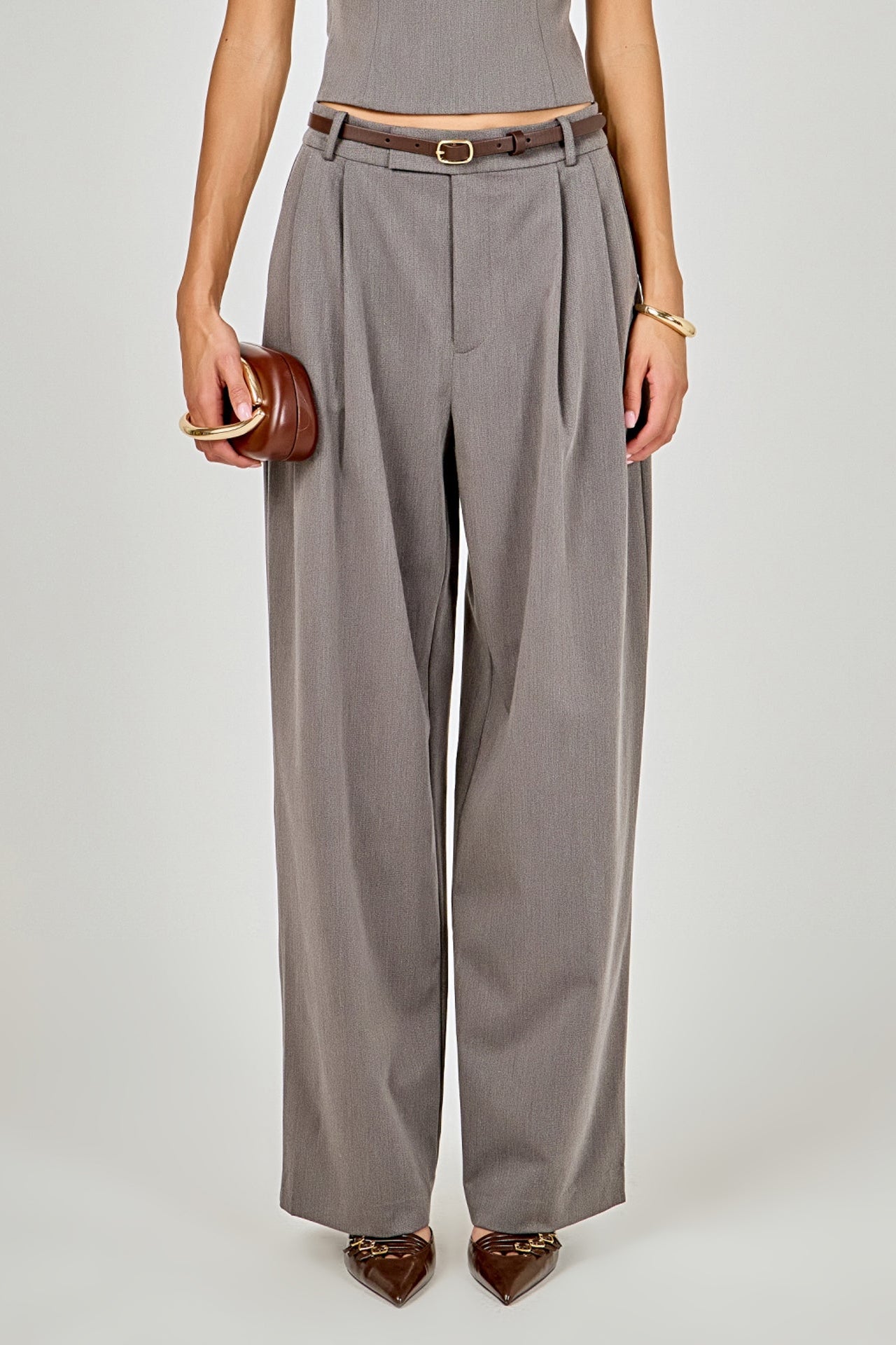 Relaxed Trouser with Pleats