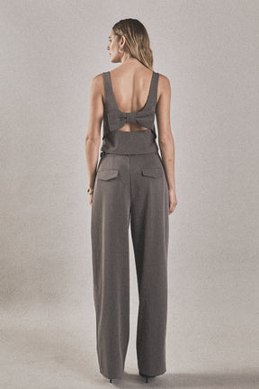 ENDLESS ROSE - Relaxed Trouser with Pleats - PANTS available at Objectrare