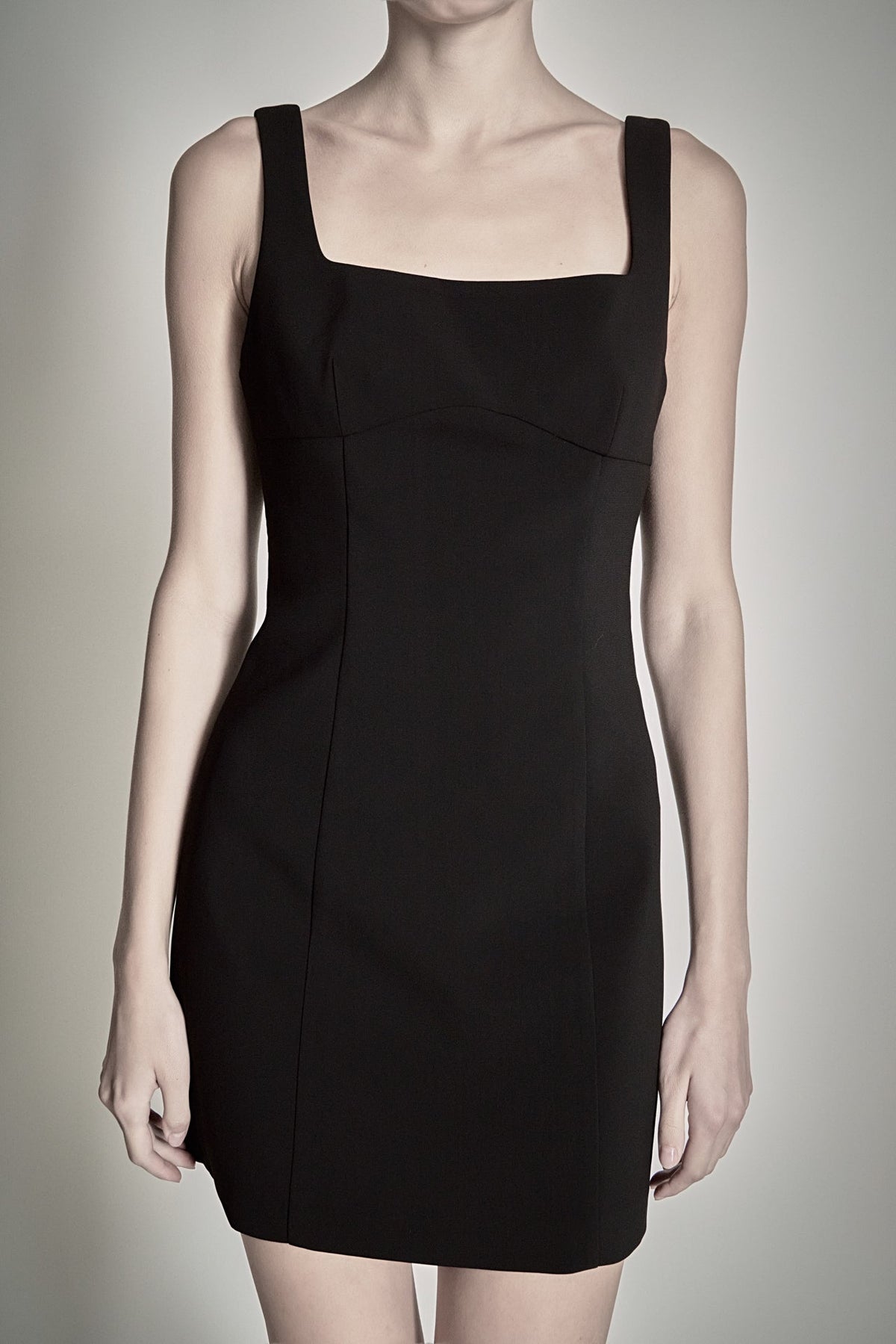 ENDLESS ROSE - Back Bow Sleeveless Mini Dress - DRESSES available at Objectrare