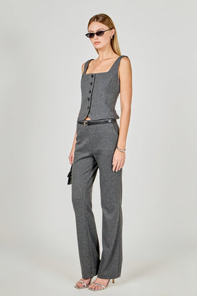 Stretch Knit Vest Top