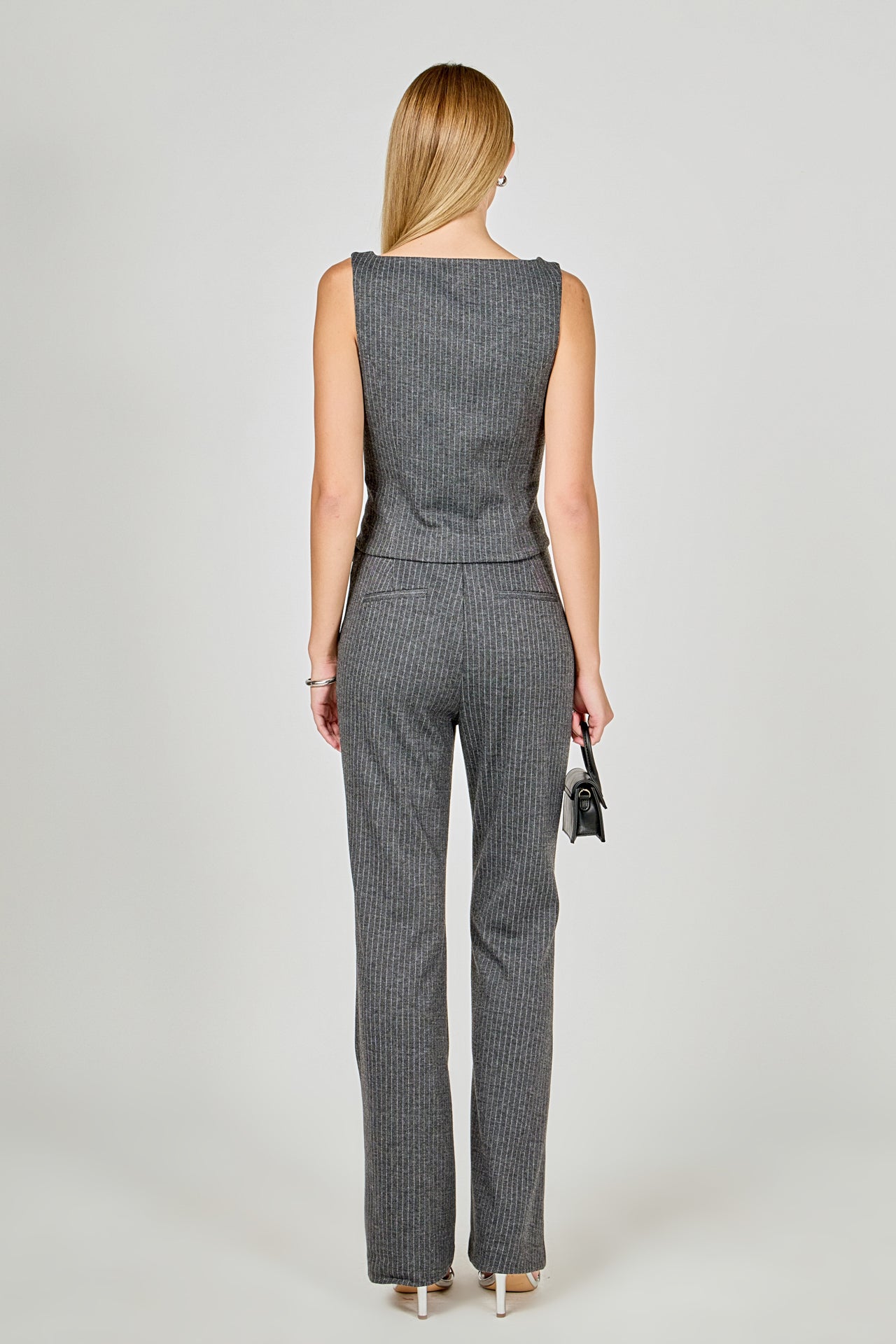 ENDLESS ROSE - Stretch Knit Vest Top - SWEATERS & KNITS available at Objectrare