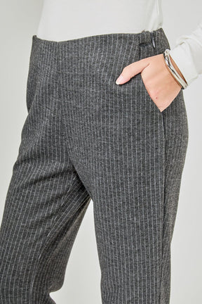 Stretch Knit Flare Pants