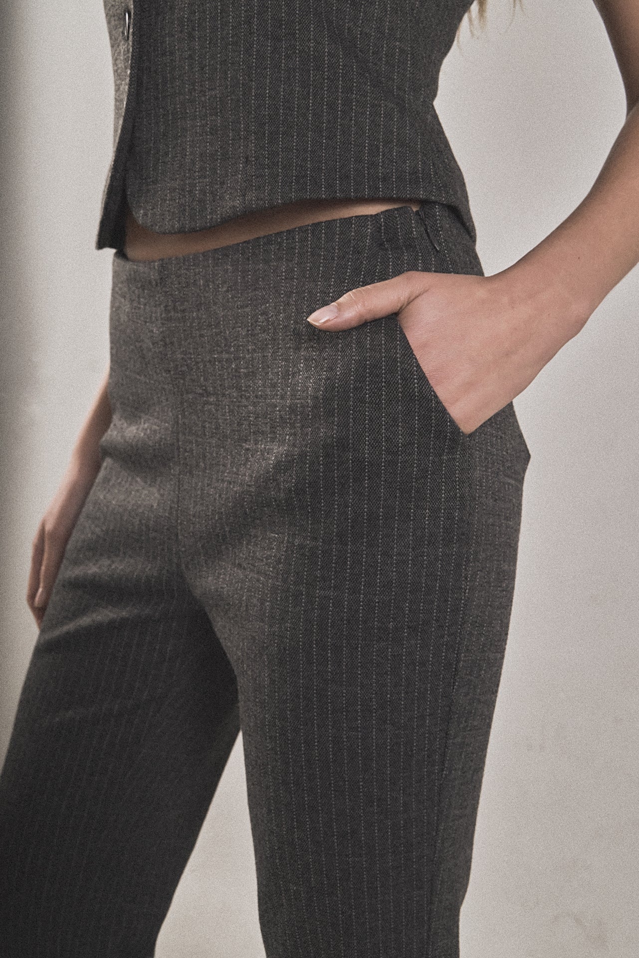 ENDLESS ROSE - Stretch Knit Flare Pants - PANTS available at Objectrare