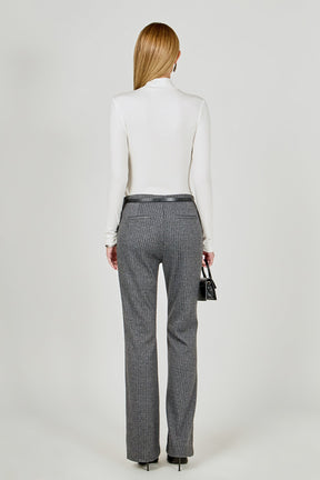 Stretch Knit Flare Pants