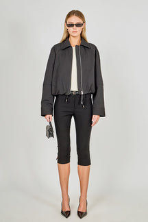 ENDLESS ROSE - Kaia Zip Up Collared Jacket - JACKETS available at Objectrare