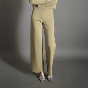 ENDLESS ROSE - Relax Fit Knit Pants - PANTS available at Objectrare