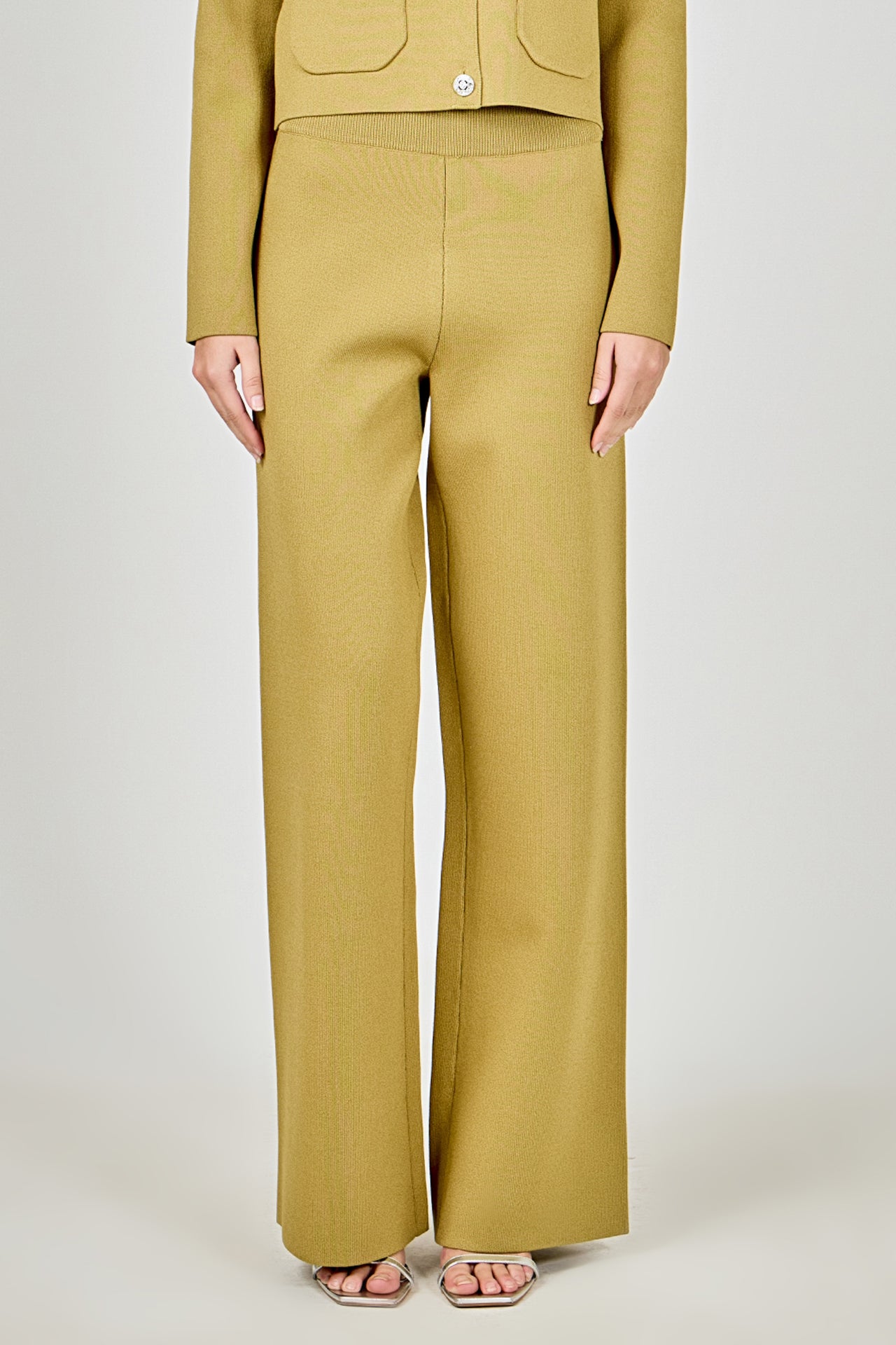 ENDLESS ROSE - Relax Fit Knit Pants - PANTS available at Objectrare