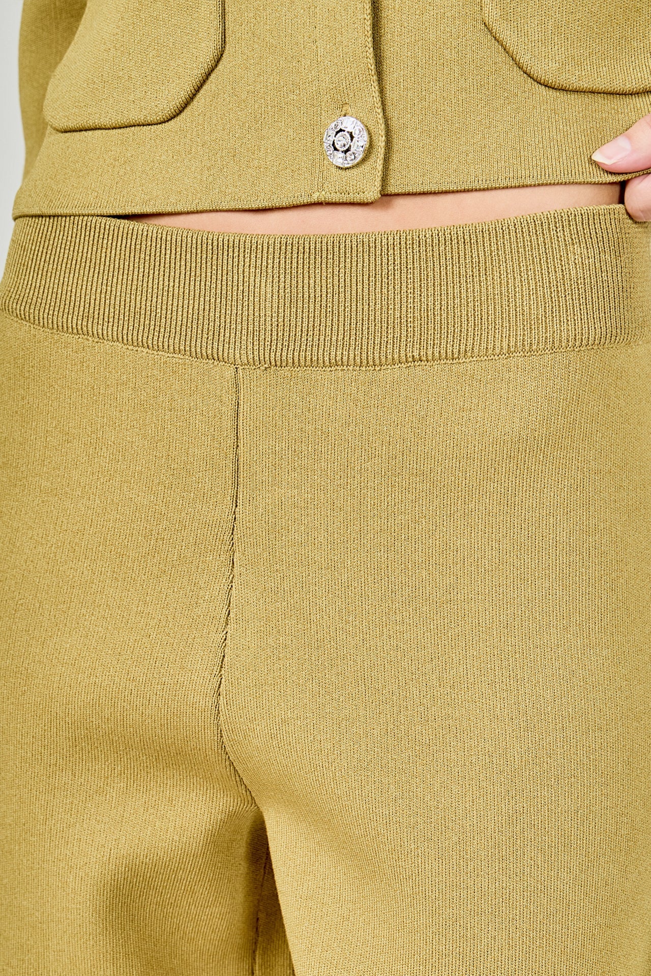 ENDLESS ROSE - Relax Fit Knit Pants - PANTS available at Objectrare