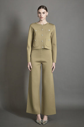 ENDLESS ROSE - Relax Fit Knit Pants - PANTS available at Objectrare