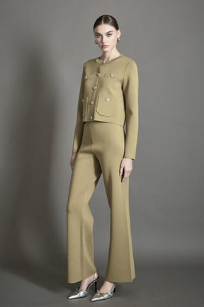 ENDLESS ROSE - Relax Fit Knit Pants - PANTS available at Objectrare