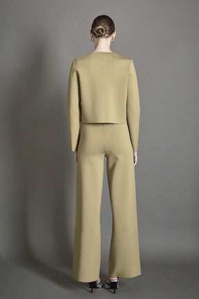 ENDLESS ROSE - Relax Fit Knit Pants - PANTS available at Objectrare