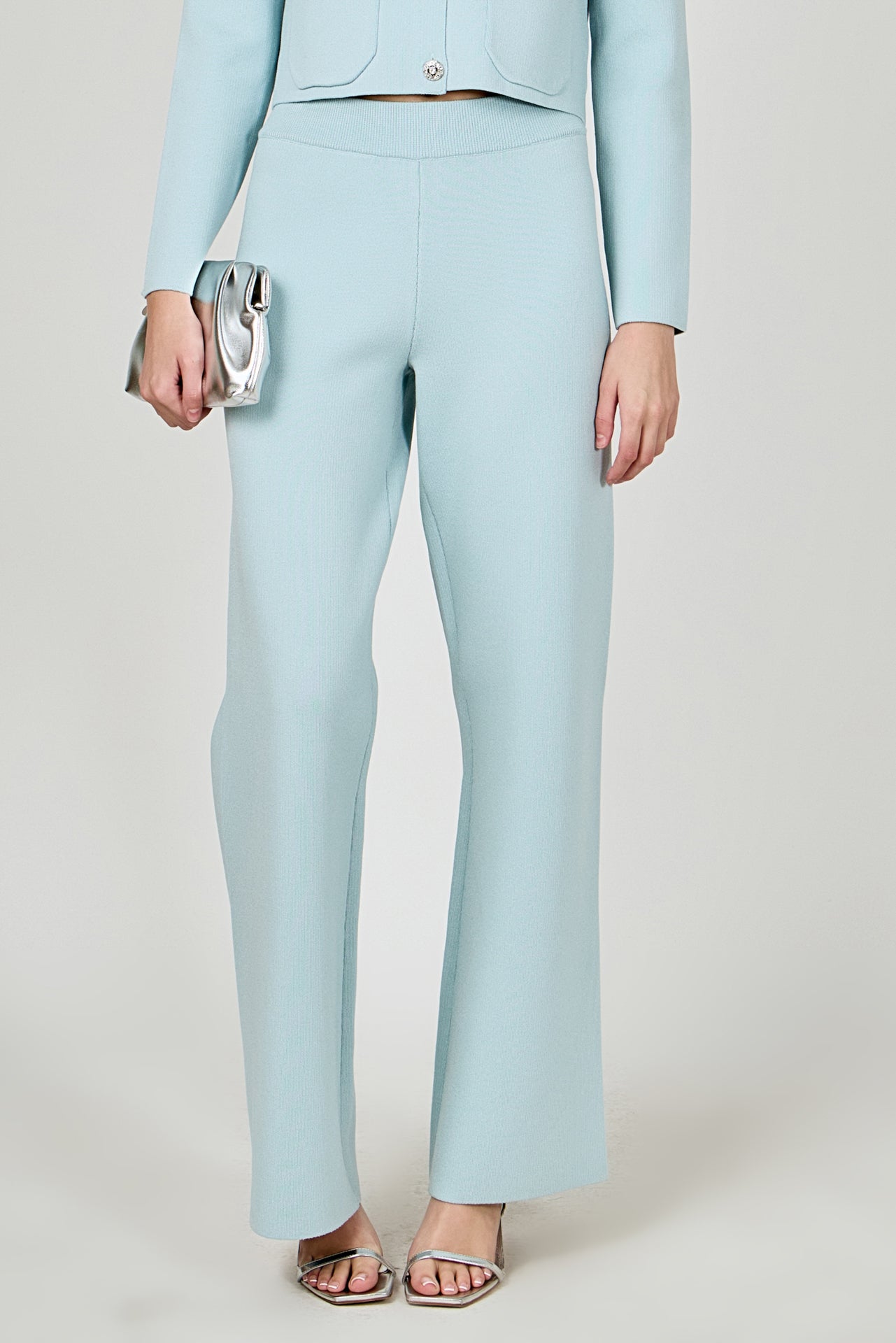 ENDLESS ROSE - Relax Fit Knit Pants - PANTS available at Objectrare