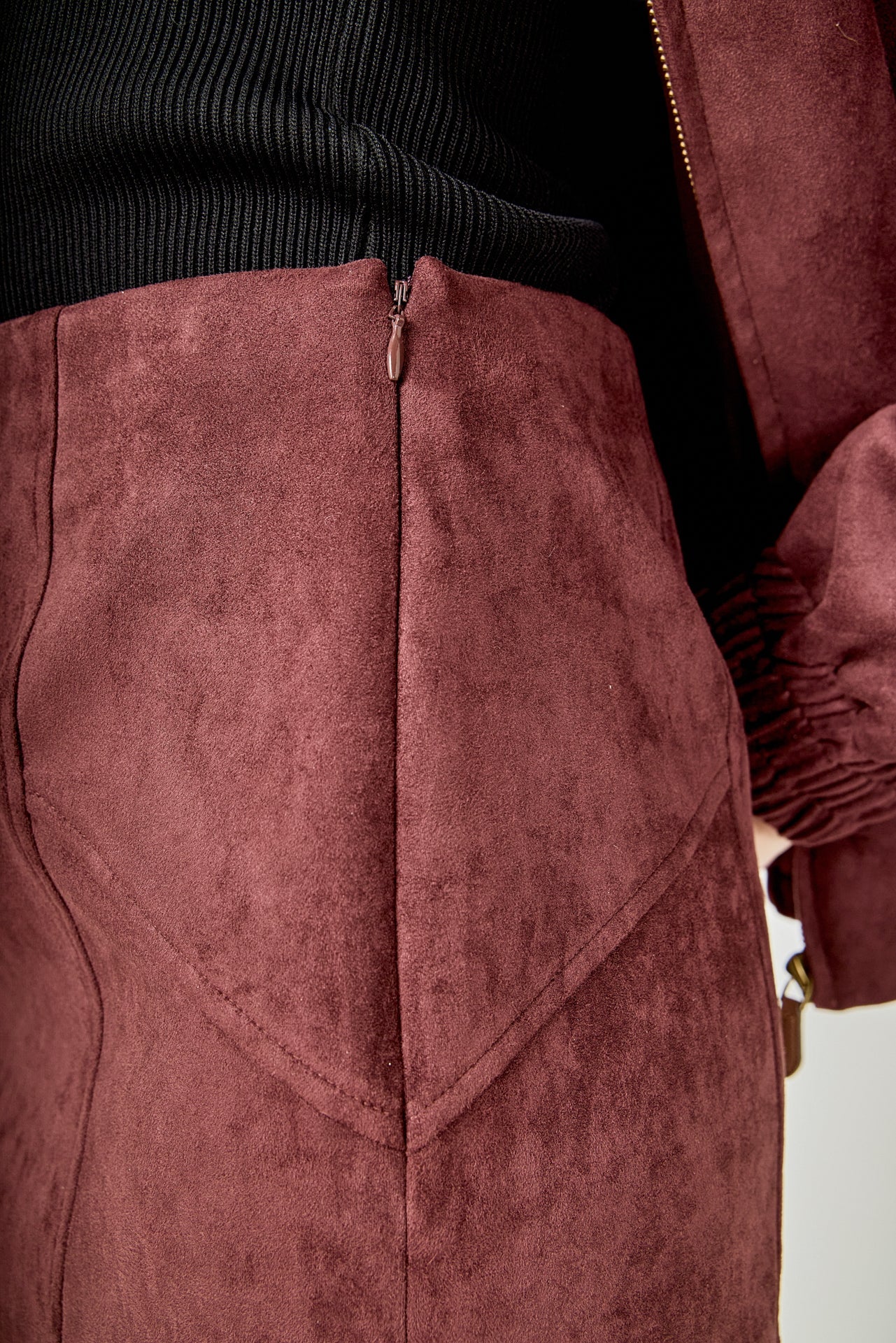 ENDLESS ROSE - Suede Mini Skirt - SKIRTS available at Objectrare