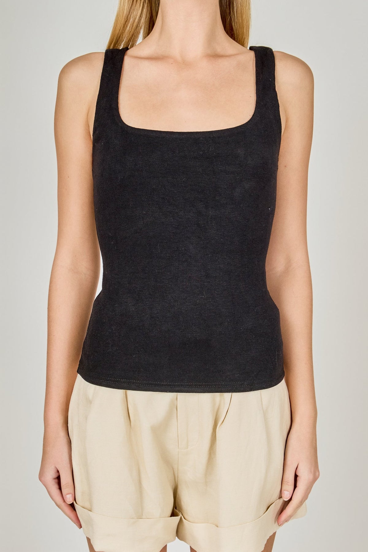 ENDLESS ROSE - Knit Tank Top - TOPS available at Objectrare