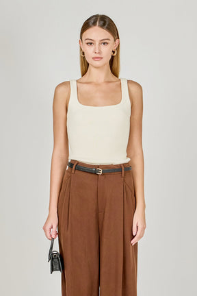 ENDLESS ROSE - Knit Tank Top - TOPS available at Objectrare