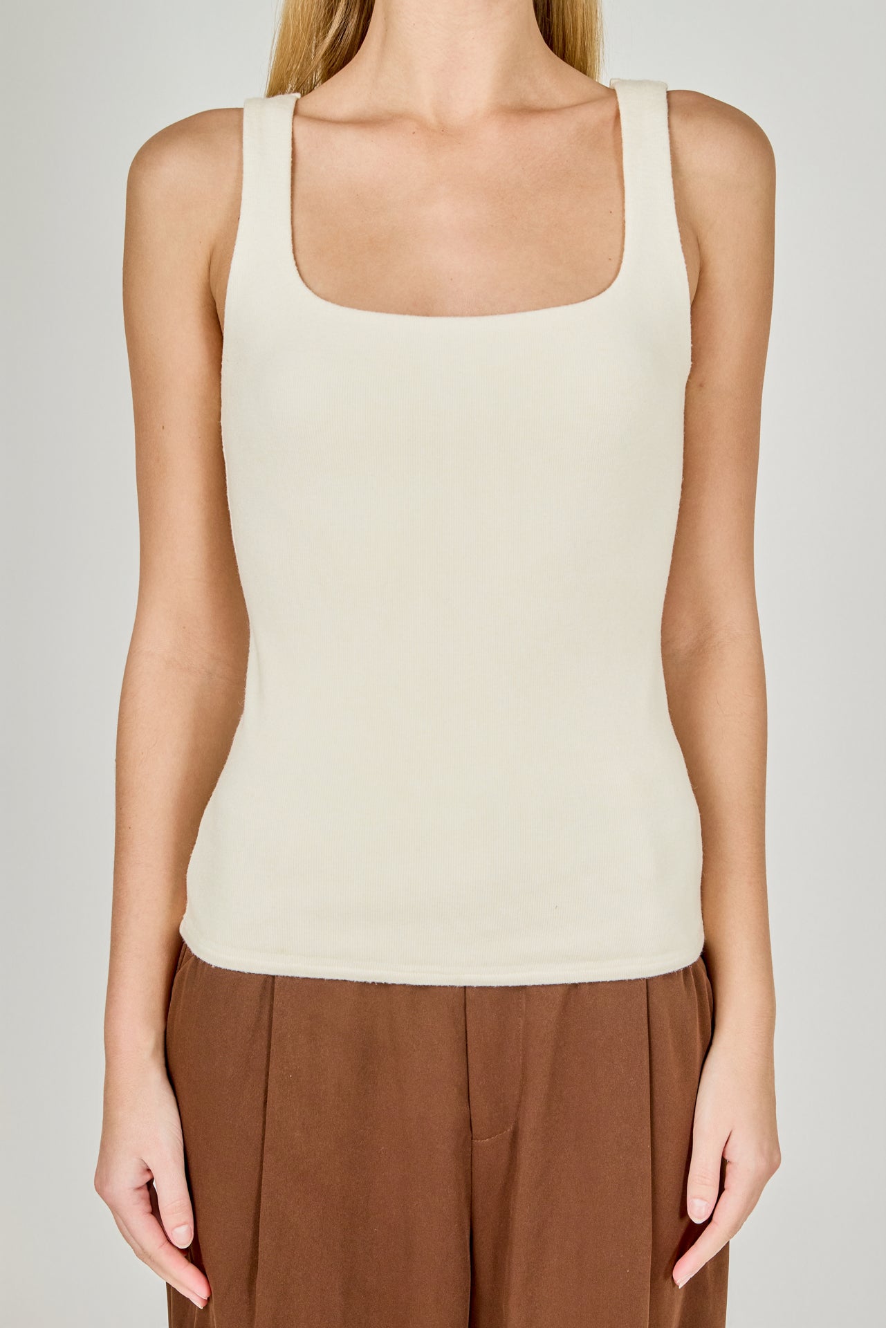 ENDLESS ROSE - Knit Tank Top - TOPS available at Objectrare