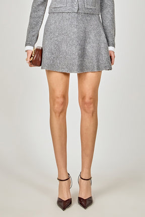 ENDLESS ROSE - Knit Flare Circle Skirt - SKIRTS available at Objectrare