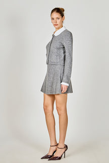 ENDLESS ROSE - Knit Flare Circle Skirt - SKIRTS available at Objectrare