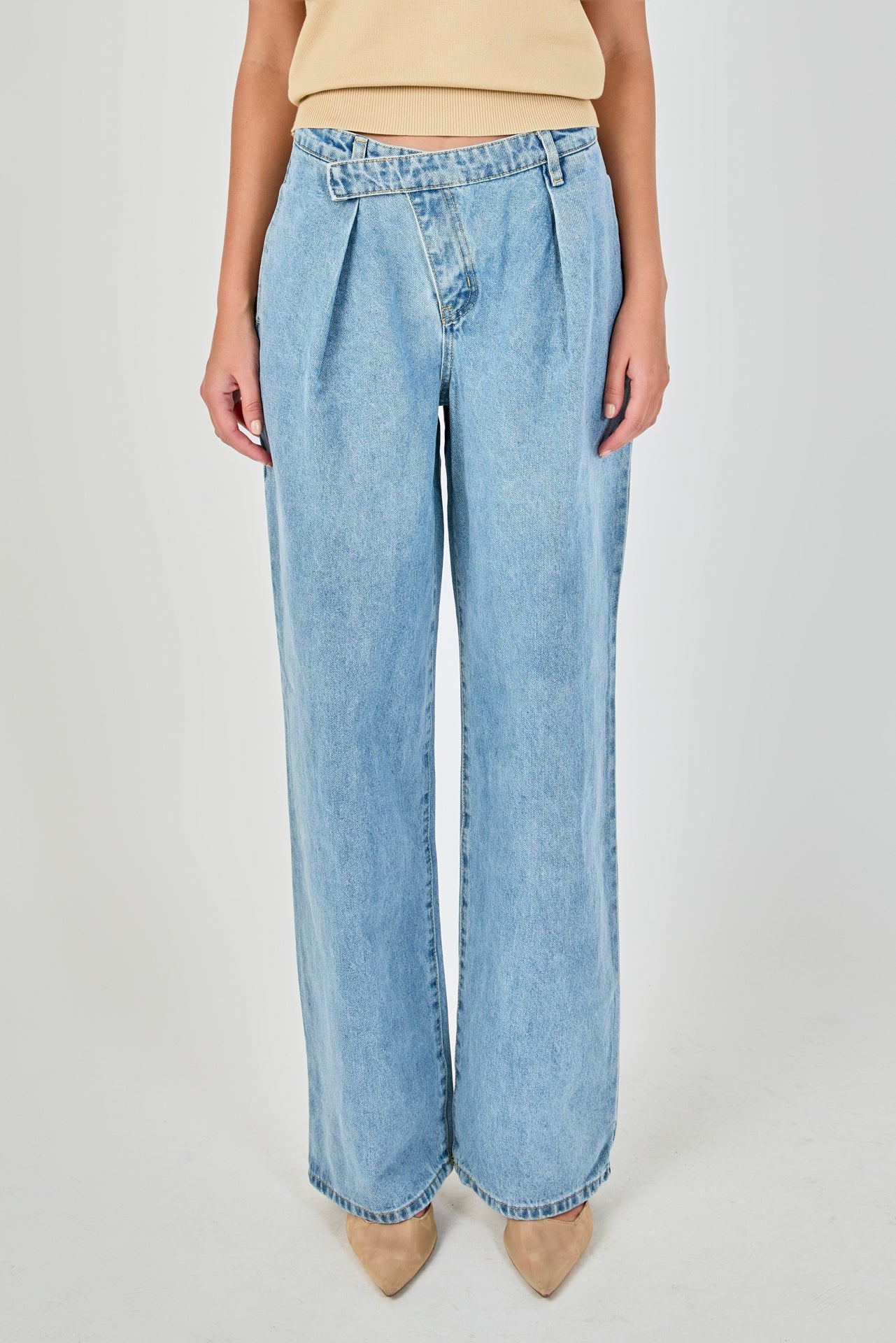 ENDLESS ROSE - Wrapped Jeans - PANTS available at Objectrare
