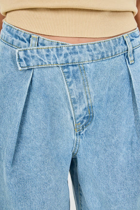 ENDLESS ROSE - Wrapped Jeans - PANTS available at Objectrare
