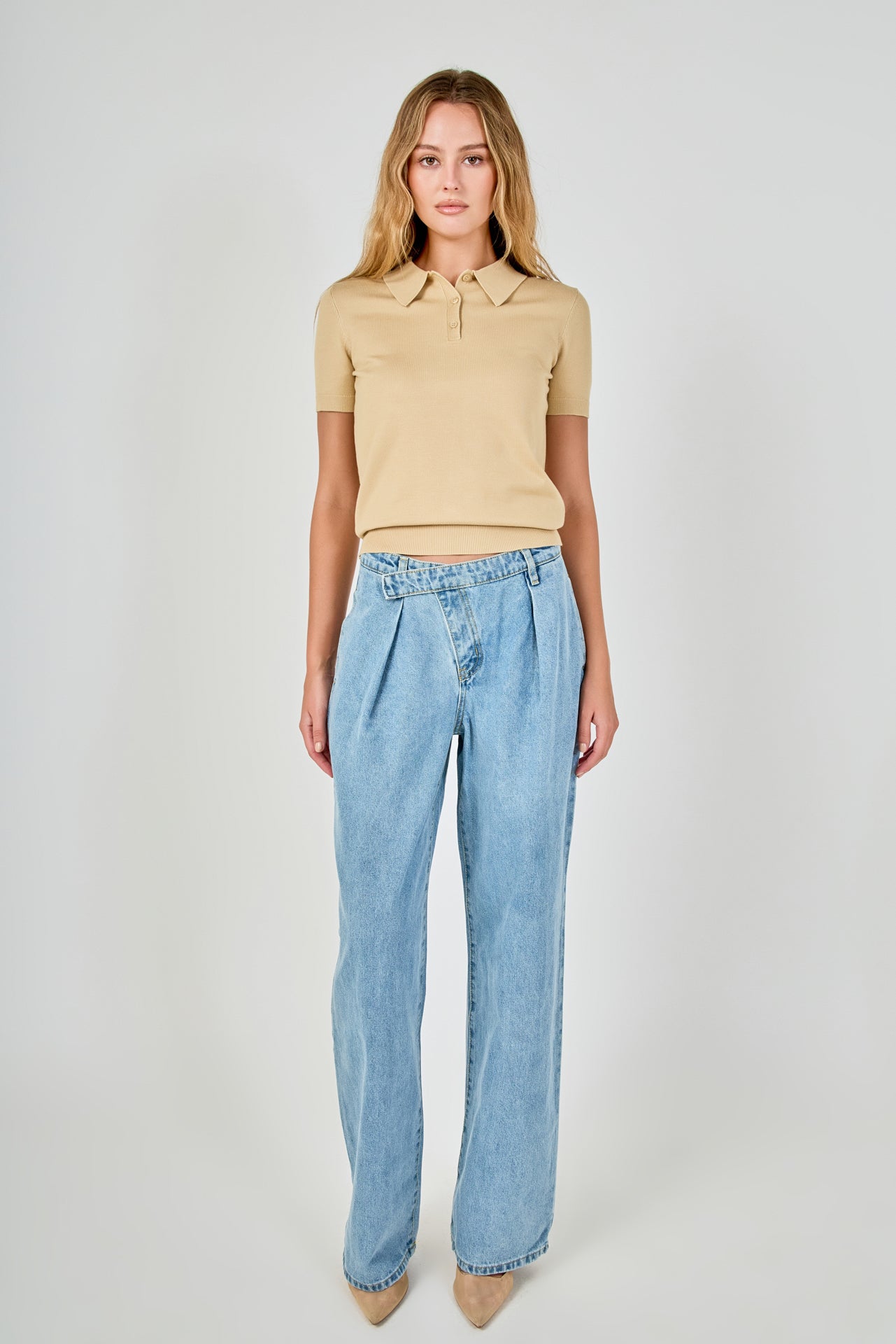ENDLESS ROSE - Wrapped Jeans - PANTS available at Objectrare