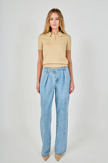 ENDLESS ROSE - Wrapped Jeans - PANTS available at Objectrare