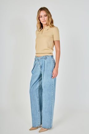 ENDLESS ROSE - Wrapped Jeans - PANTS available at Objectrare