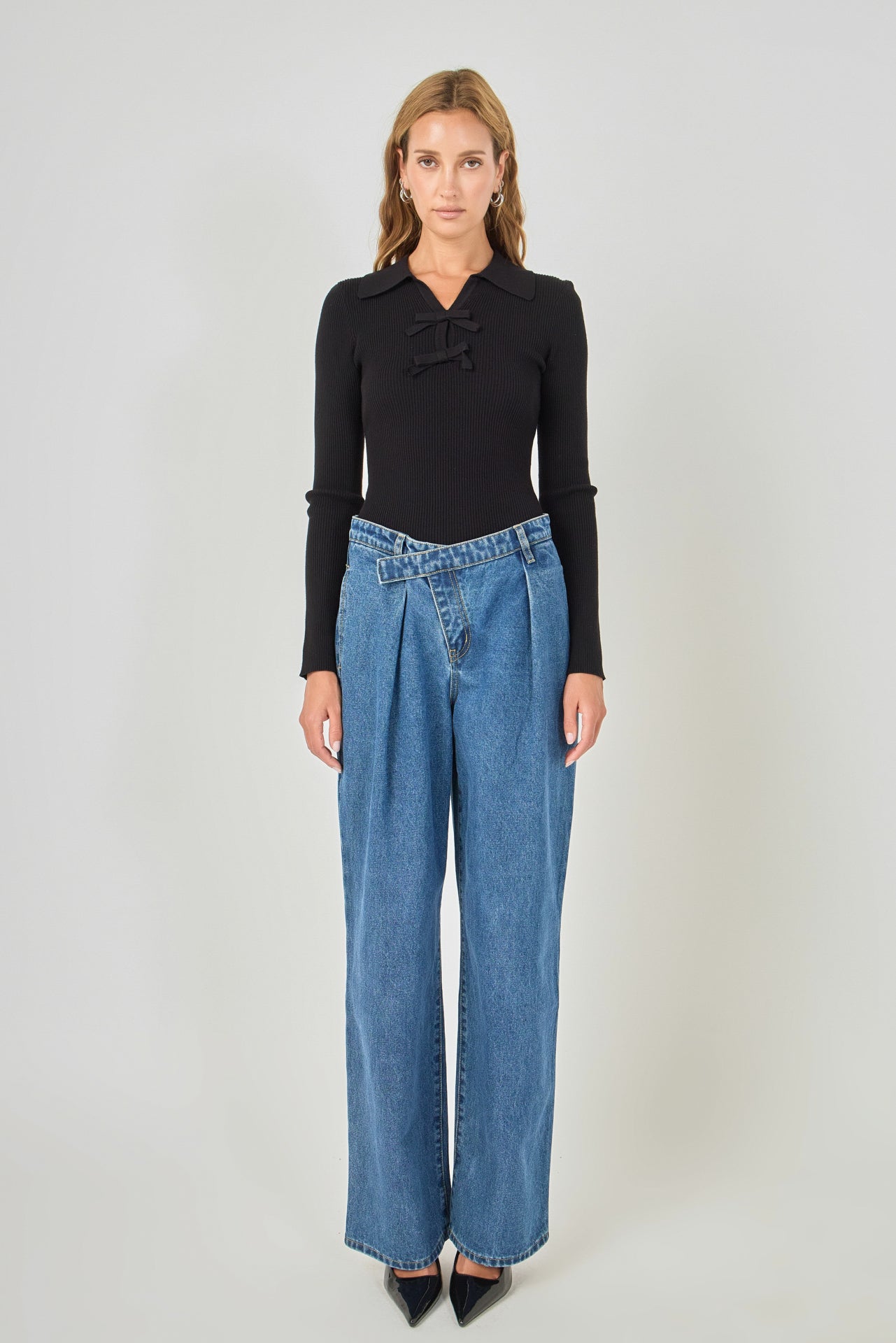 ENDLESS ROSE - Wrapped Jeans - PANTS available at Objectrare