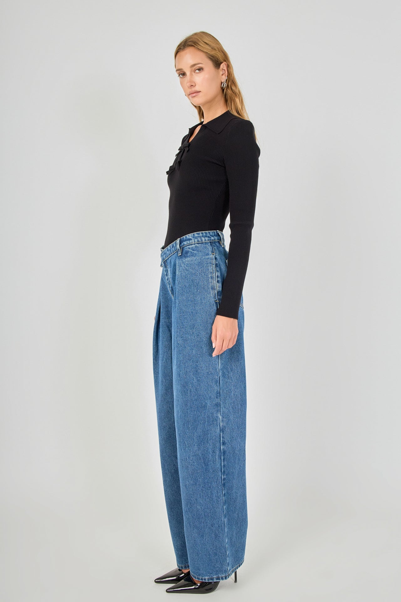 ENDLESS ROSE - Wrapped Jeans - PANTS available at Objectrare